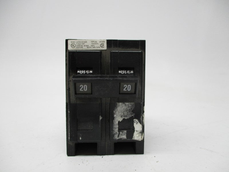 CUTLER HAMMER BA220 20A 120/240V UNMP