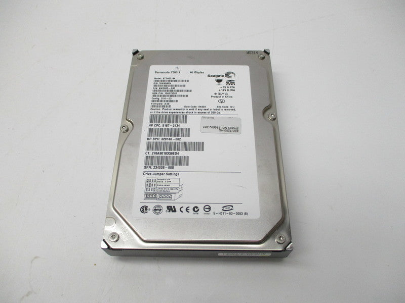 SEAGATE ST340014A 9W2005-030 NSNP