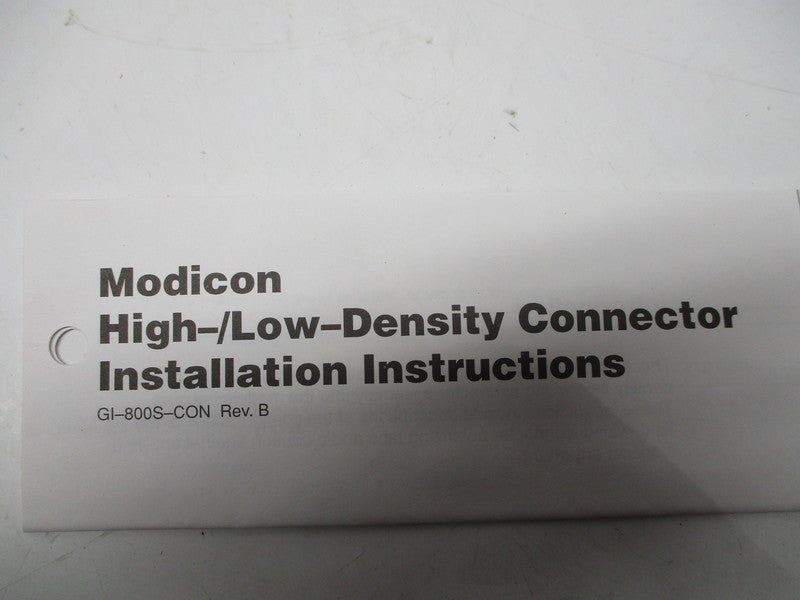 MODICON GI-800S-CON REV. B NSNP