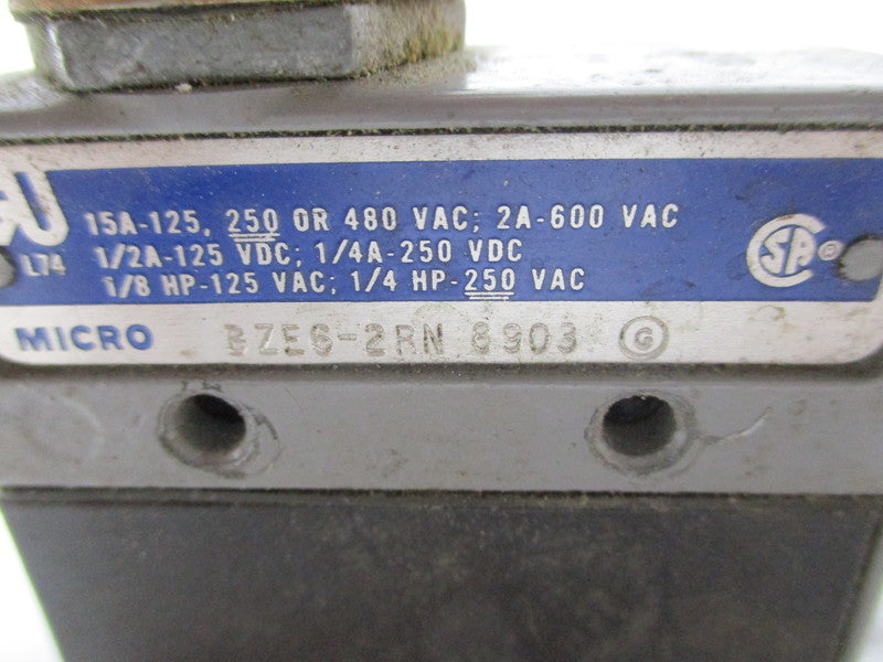 MICROSWITCH BZE6-2RN UNMP