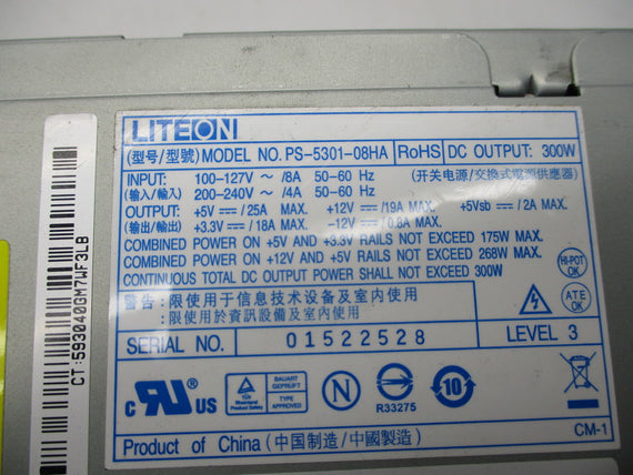 LITEON PS-5301-08HA UNMP
