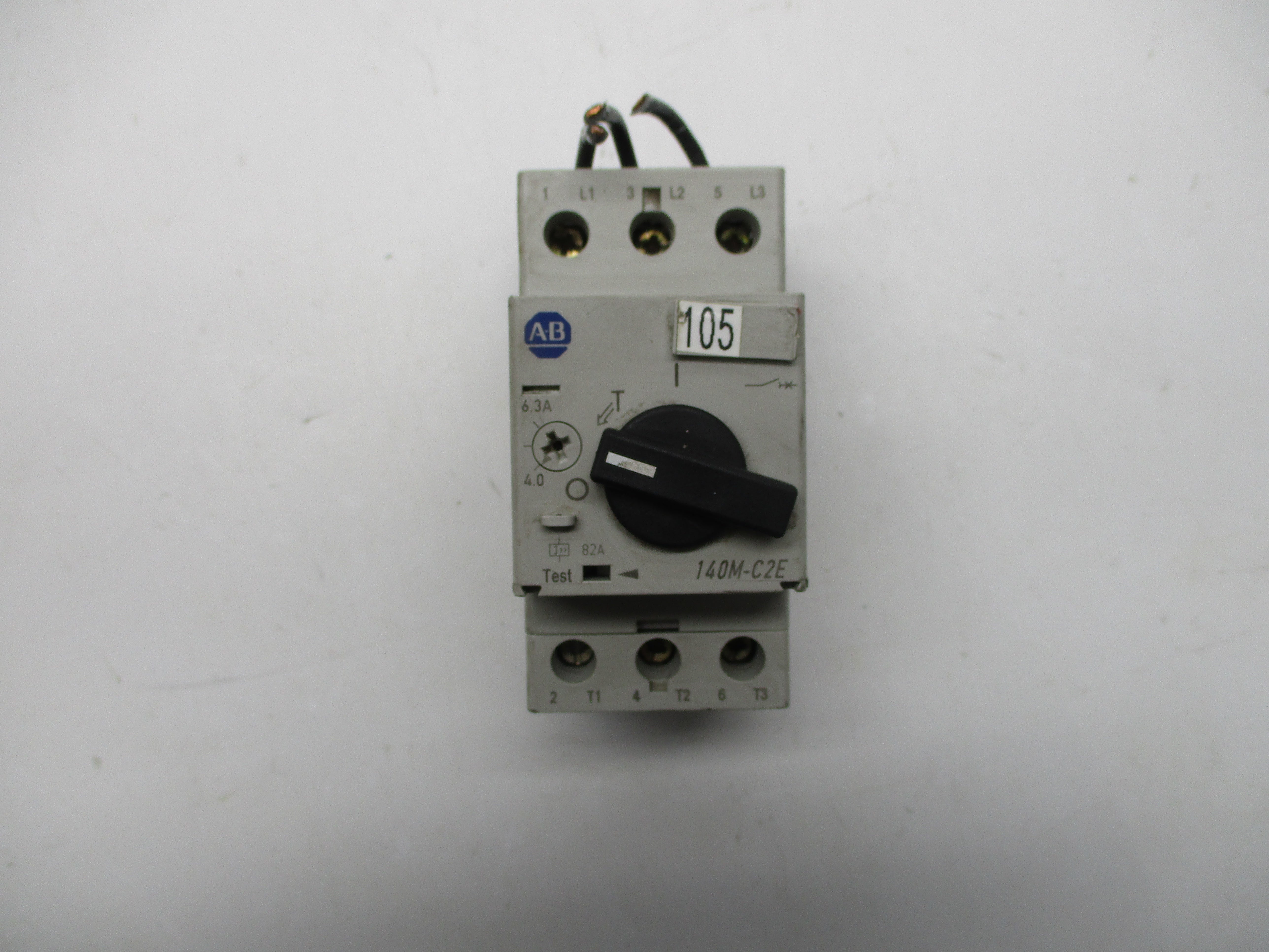 ALLEN BRADLEY 140M-C2E-B63 SER. B 6.3A UNMP