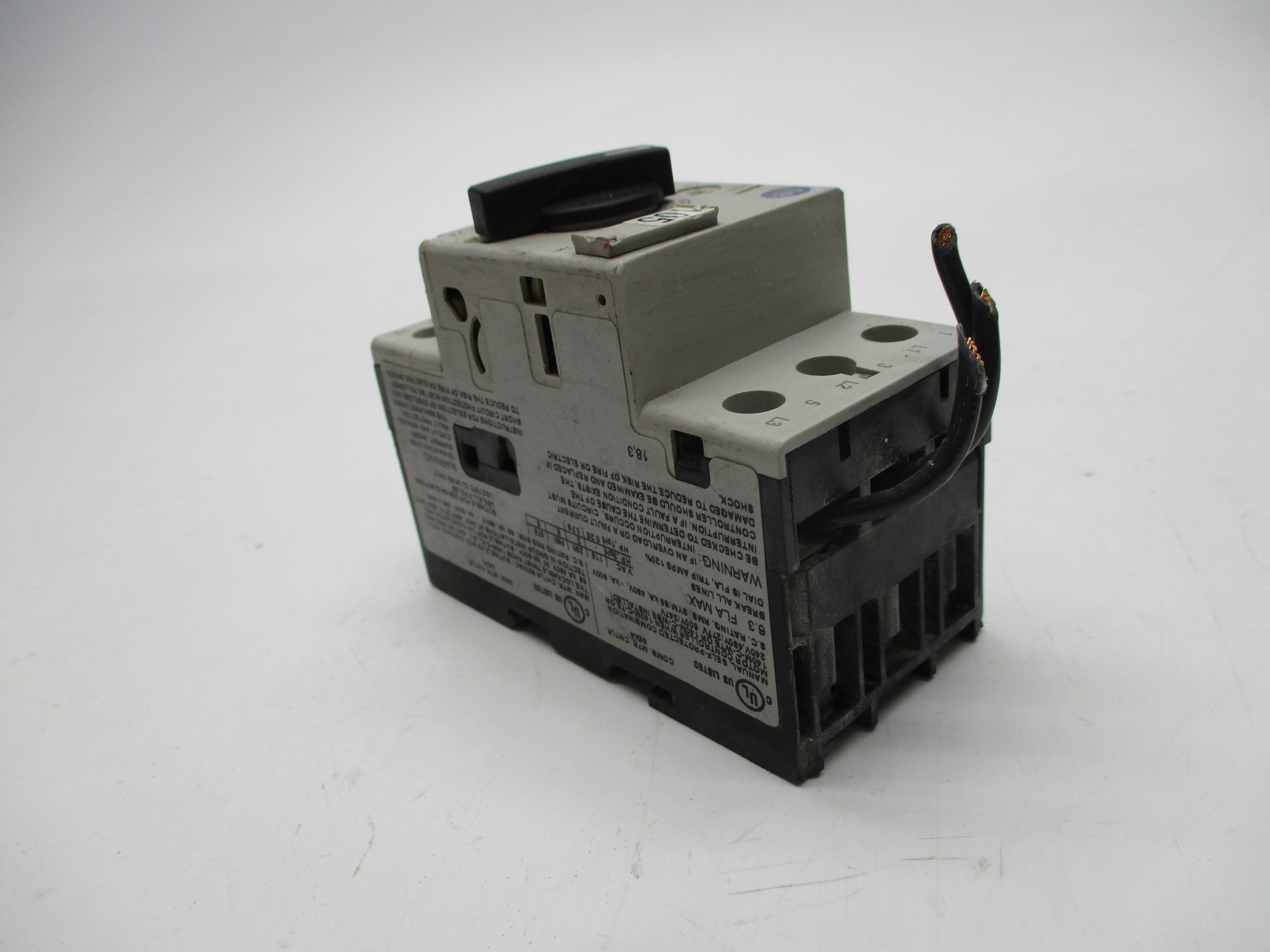 ALLEN BRADLEY 140M-C2E-B63 SER. B 6.3A UNMP