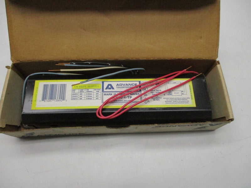 ADVANCE TRANSFORMER R-140-TP NSMP