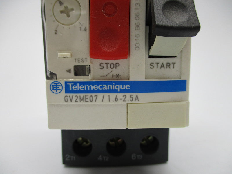 TELEMECANIQUE GV2ME07/1.6-2.5A NSNP