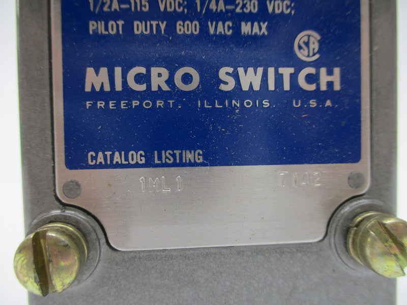 MICRO SWITCH 1ML1 NSNP