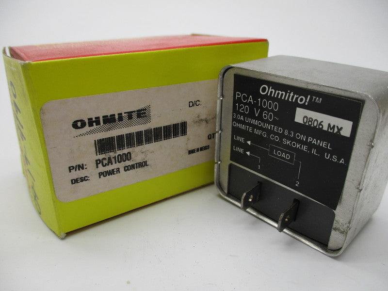 OHMITE PCA-1000 NSMP