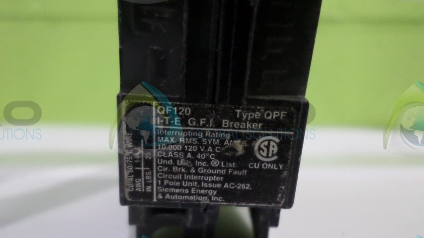 SIEMENS QF120 CIRCUIT BREAKER 20A *USED*