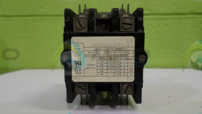 ARROW HART ACC420UMM10 RELAY *USED*