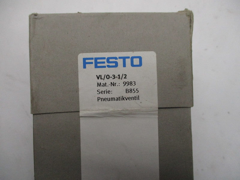 FESTO VL/0-3-1/2 9983 NSFS