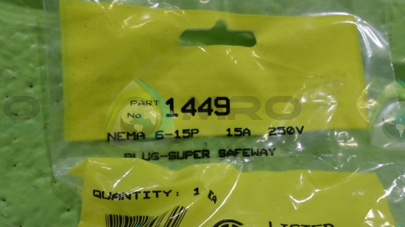 DANIEL WOODHEAD 1449 CONNECTOR  NSMP