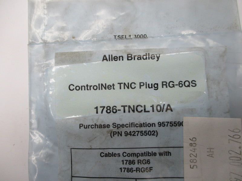 ALLEN BRADLEY 1786-TNCL10 SER. A NSMP