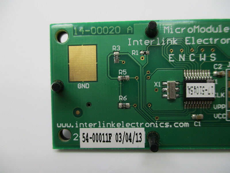 INTERLINK ELECTRONICS 14-00020A 54-00011F NSNP