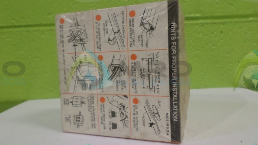 WIREMOLD 5744S-2 DEEP SWITCH AND RECEPTACLE *NEW IN FACTORY BAG*