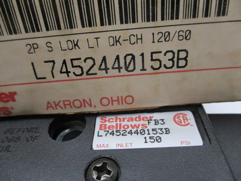 SCHRADER BELLOWS L7452440153B NSMP