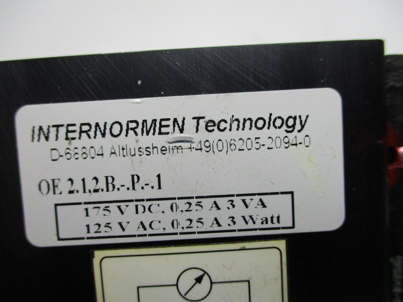 INTERNORMENT TECHNOLOGY OE2.1,2.B.P.1 NSNP