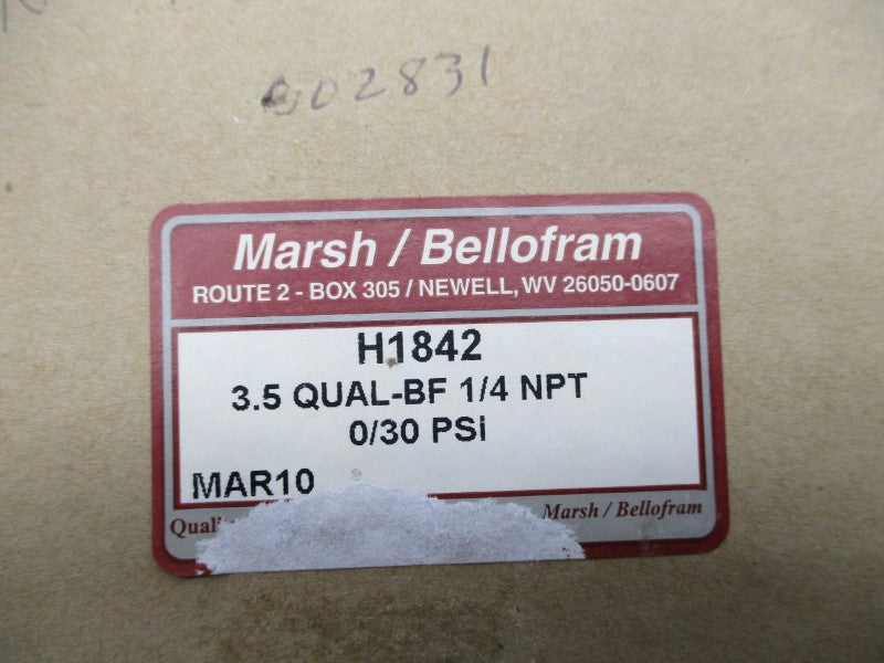 MARSH/BELLOFRAM H1842 NSMP