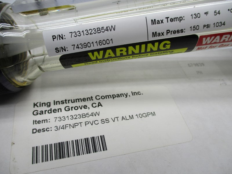 KING INSTRUMENT 7331323B54W NSMP