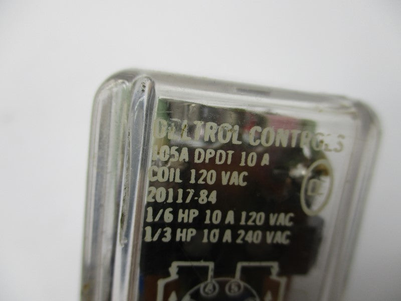 DELTROL CONTROLS 20117-84 120VAC UNMP