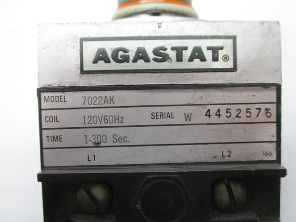 AGASTAT 7022AK 120V 1-300S UNMP