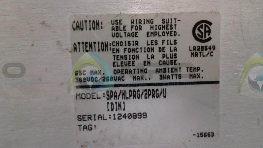 MOORE SPA/HLPRG/2PRG/U PROGRAMMABLE ALARM *NEW NO BOX*