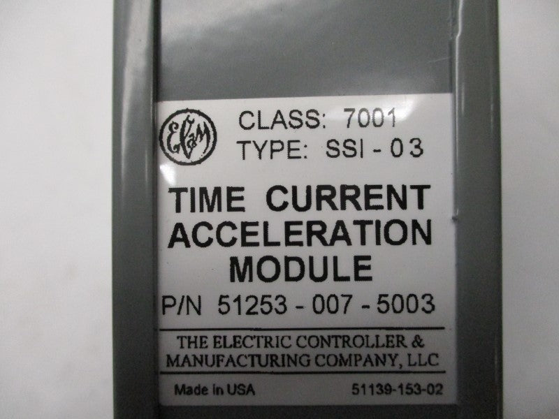 EC&MC 51253-007-5003 7001-SSI-03 NSNP