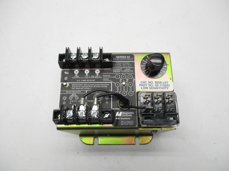 MAGNETEK CONTROLS 5200-LV1 52-110201 240VAC 10A NSNP