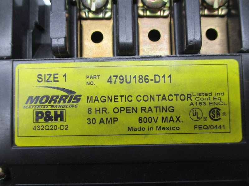 P&H 479U186-D11 110/240V 30A NSNP
