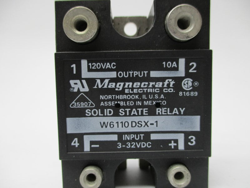 MAGNECRAFT W6110DSX-1 120VAC NSNP