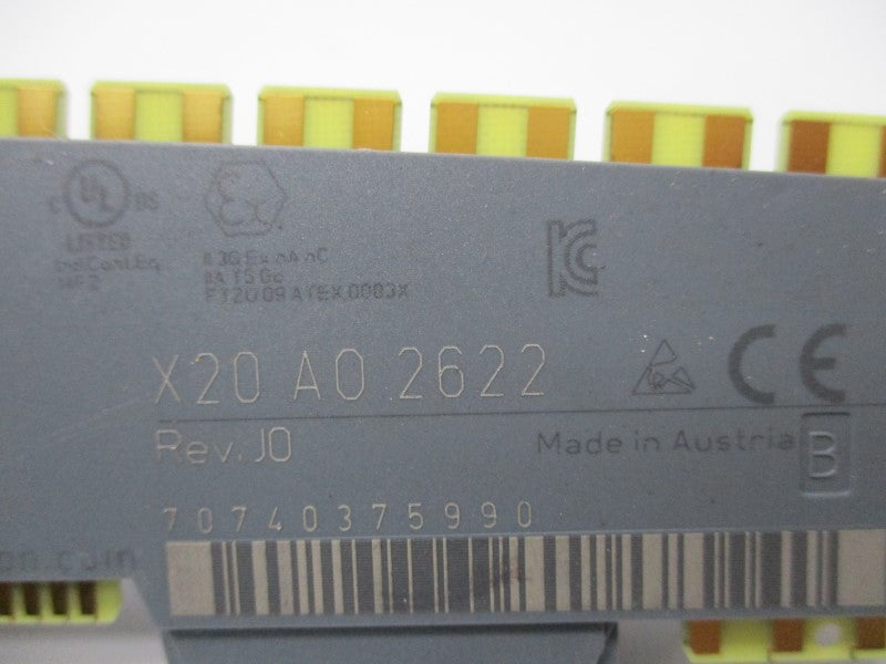 B&R AUTOMATION X20AO2622 NSNP
