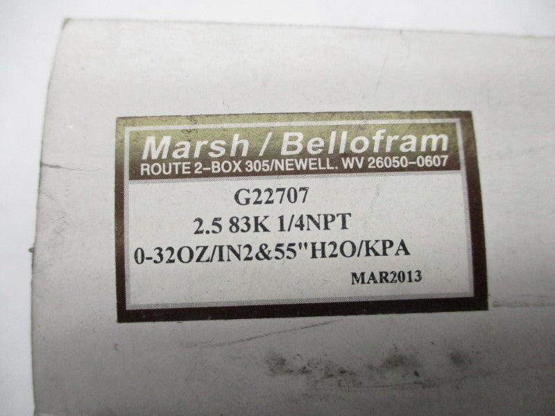 MARSH/BELLOFRAM G22707 NSMP