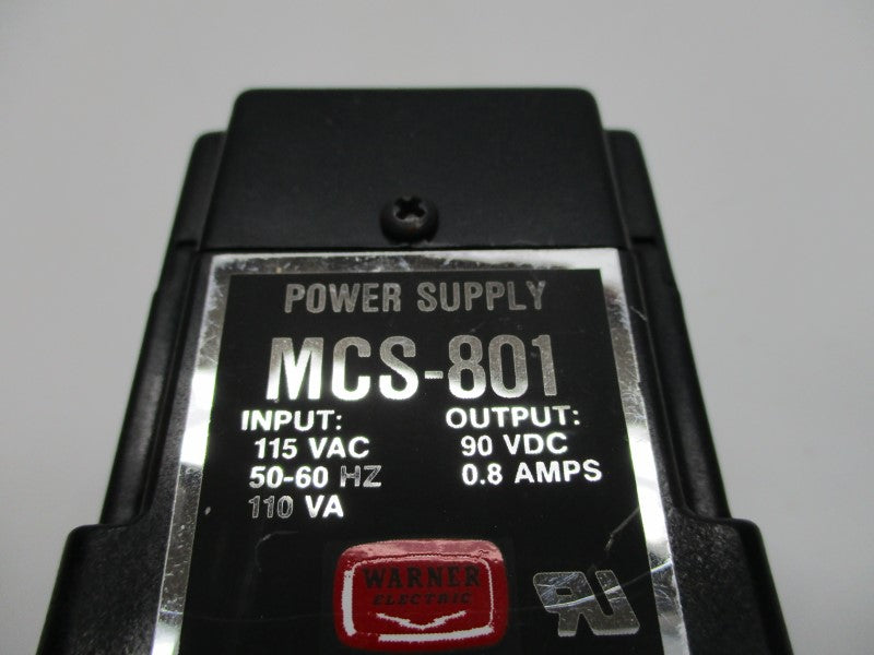 WARNER ELECTRIC MCS-801 115VAC NSNP