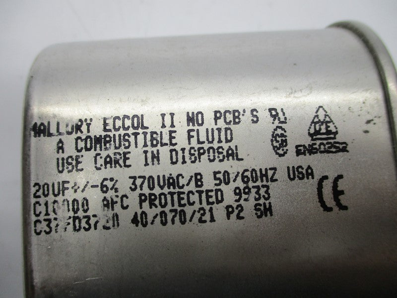 MALLORY C37FD3720 370VAC NSNP