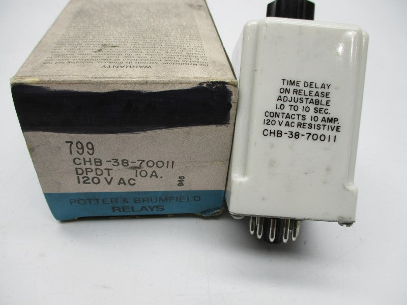 POTTER & BRUMFIELD CHB-38-70011 120VAC NSMP