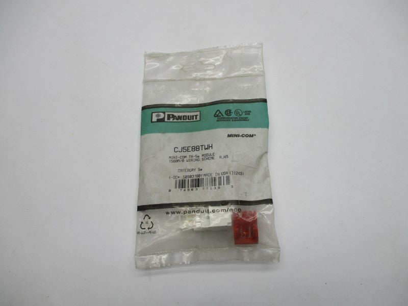 PANDUIT CJ5E88TWH NSMP