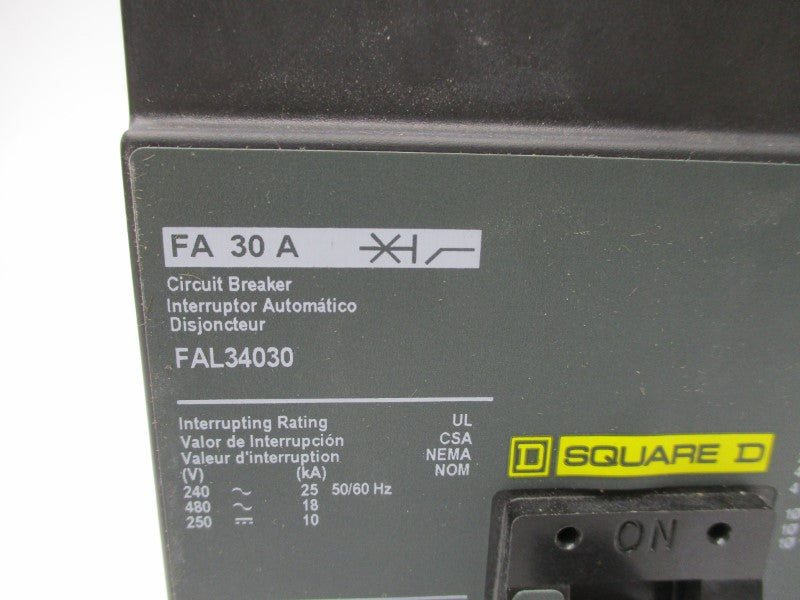 SQUARE D FAL34030 30A NSNP