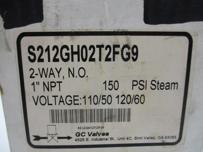 GC VALVES S212GH02T2FG9 NSMP