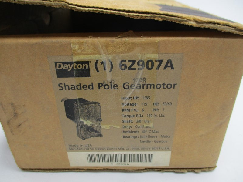 DAYTON 6Z907A NSMP