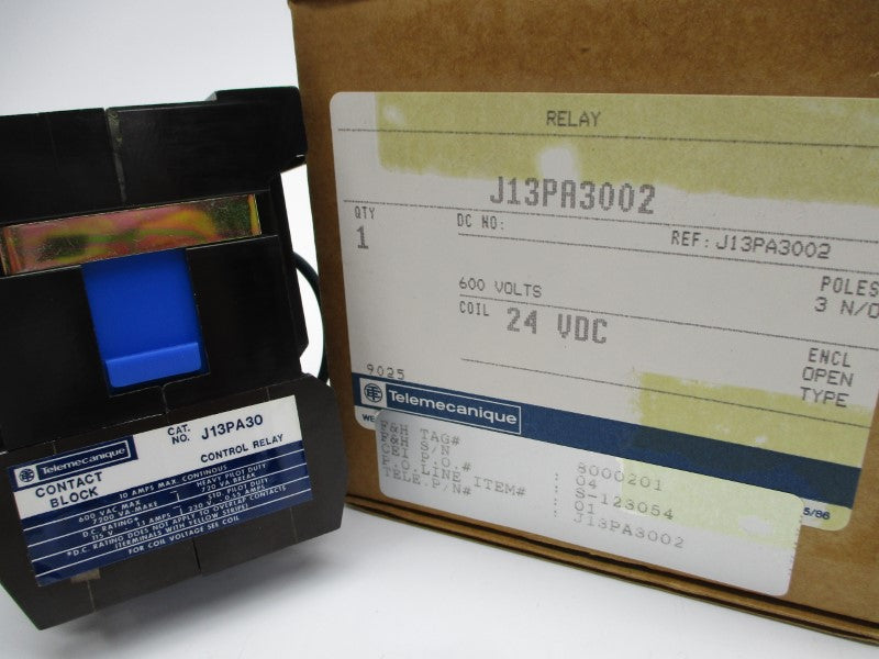 TELEMECANIQUE J13PA3002 600VAC NSMP