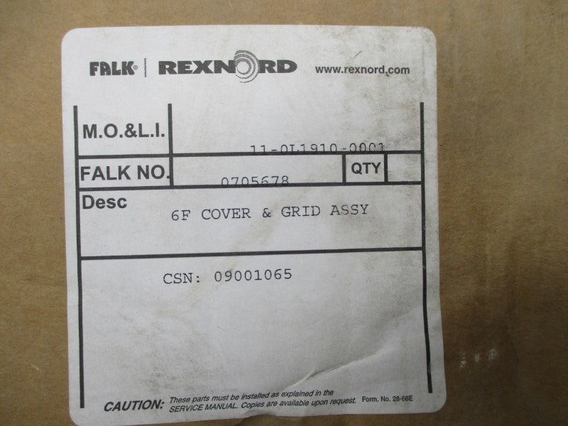 REXNORD 6F 0705678 NSMP