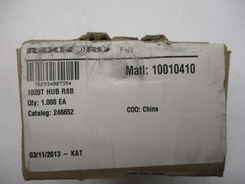 REXNORD 1020T 246652 NSMP