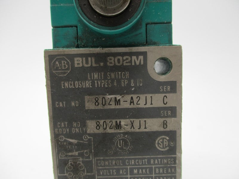 INDUSTRIAL SPARE PART 802M-A2J1 SER. C UNMP