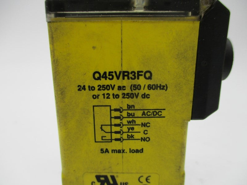 BANNER ENGINEERING Q45VR3FQ 24-250VAC UNMP