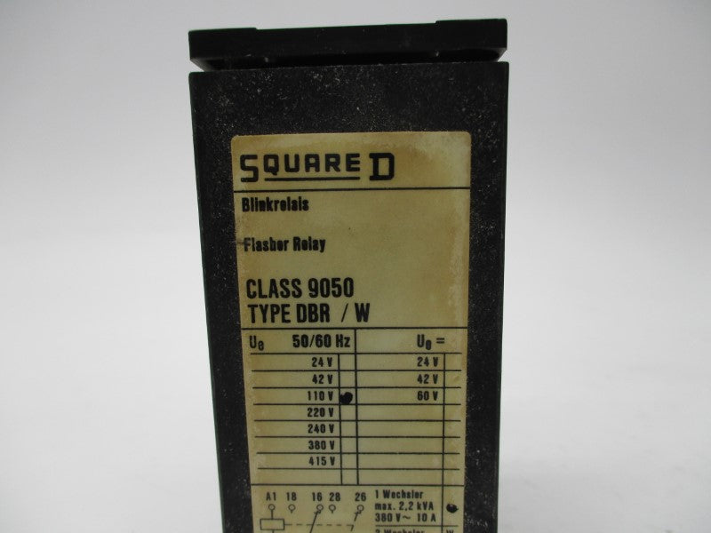 SQUARE D 9050-DBR/W 415V UNMP