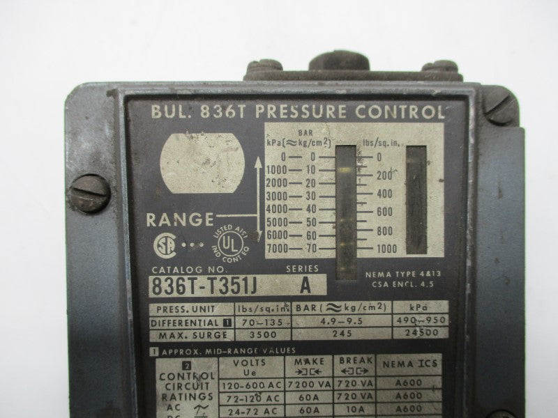 INDUSTRIAL SPARE PART 836T-T351J SER. A UNMP
