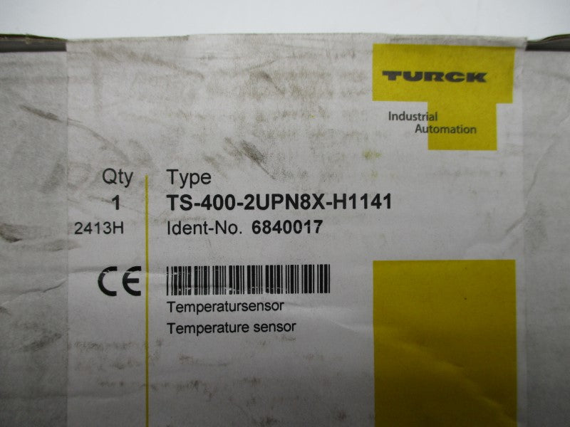 TURCK TS-400-2UPN8X-H1141 NSFS
