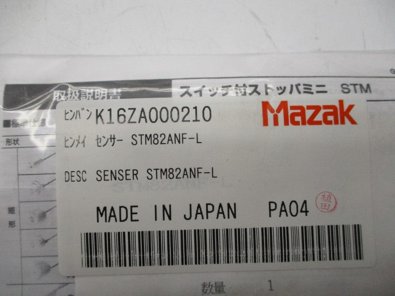 MAZAK K16ZA000210 NSMP