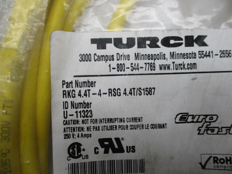 TURCK RKG4.4T-4-RSG4.4T/S1587 NSMP