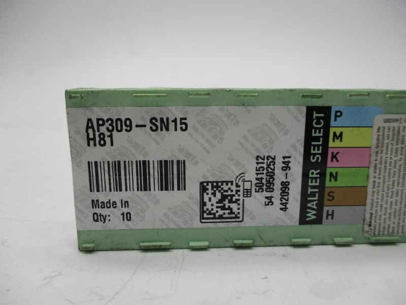 WALTER AP309-SN15 (PKG OF 10) NSMP