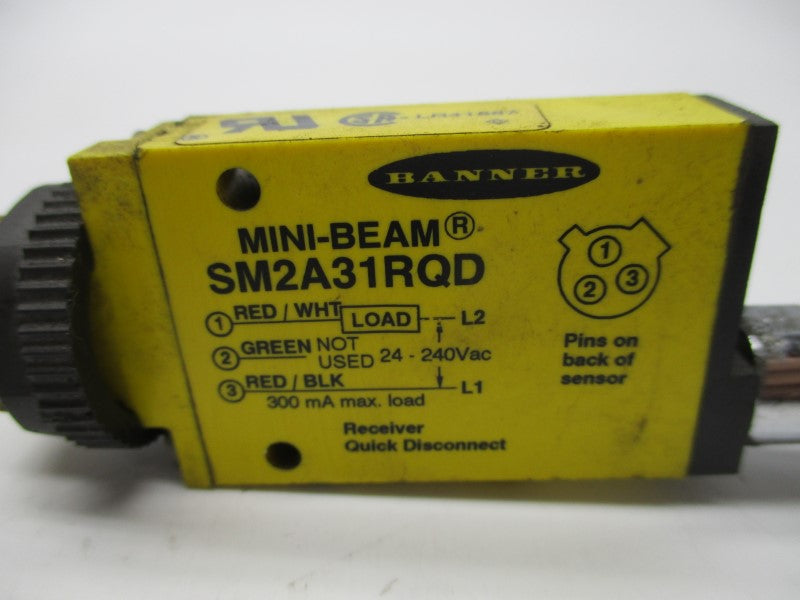 BANNER ENGINEERING SM2A31RQD 24-240VAC UNMP